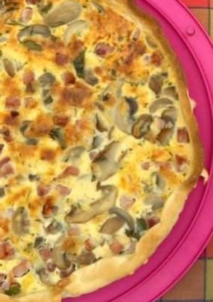 Foto de Quiche de Cogumelos e Bacon