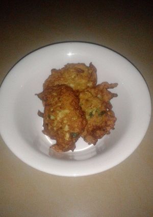Una foto de Tortas de calabacines (zucchinis)