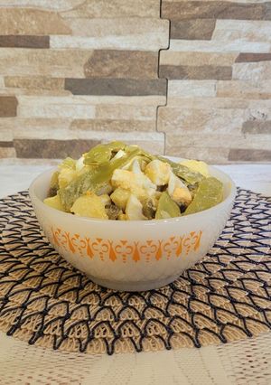 Una foto de Ensalada de chauchas