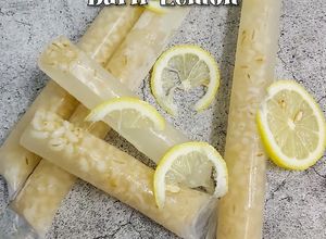 Gambar Aiskrim Malaysia Barli-Lemon