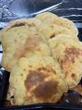 Egyptian Whole Wheat Flatbread on the Stovetop