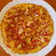 A picture of Potato omelette.