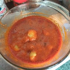 A picture of Rj special Dum aloo.