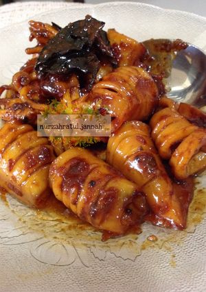 Foto resep Cumi bumbu kecap