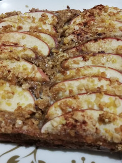 Una foto de Pastelito de manzana-canela