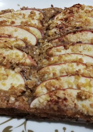 Una foto de Pastelito de manzana-canela