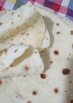 صورة لوصفة خبز التورتيلا