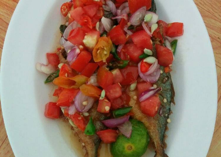 Resep Asin Peda siram sambal dabu Lezat