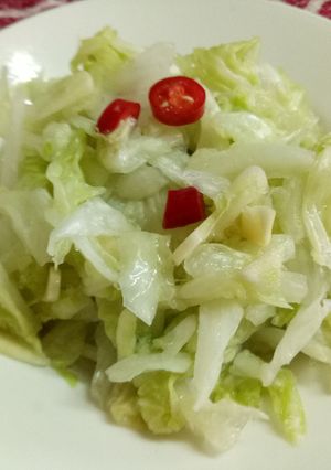 糖醋涼拌高麗菜 的食譜成品照片