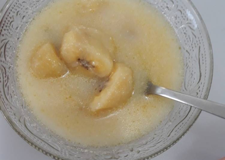 Sop pisang kepok..