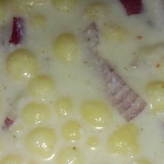 A picture of Boondi Raita.