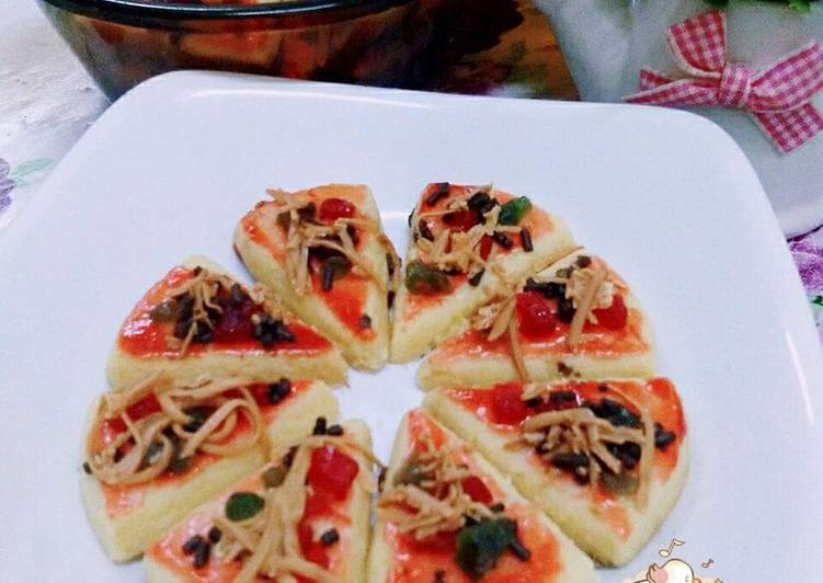 Cara Mudah Memasak 🍕biskut mini pizza🍕 yang Yummy