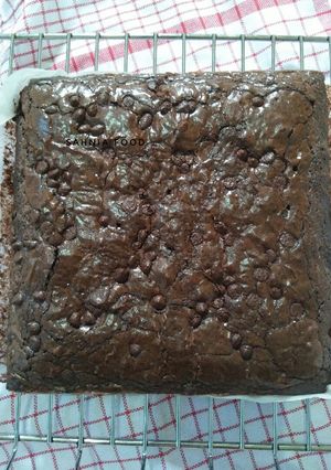 Foto resep Brownies chewy/tanpa mixer