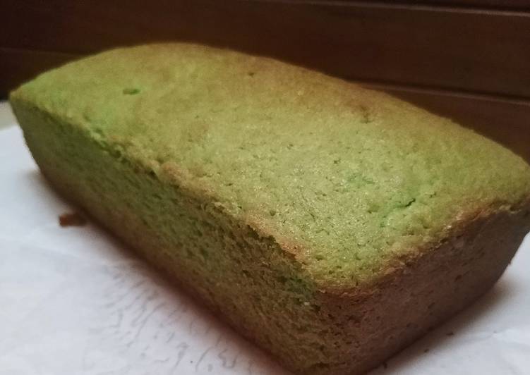 PANDAN BUTTER CAKE (3 telur)