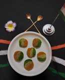 Tri color chanar sandesh
