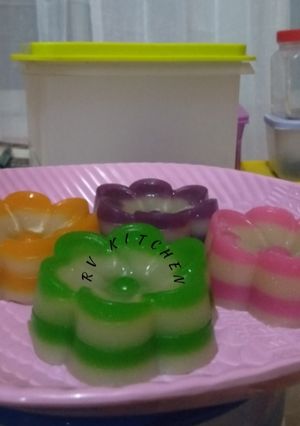 Foto resep Lapis bunga kamboja