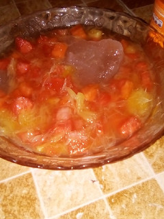 Fruit salad ainihin hoton girkin
