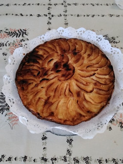 Una foto de Tarta de manzana