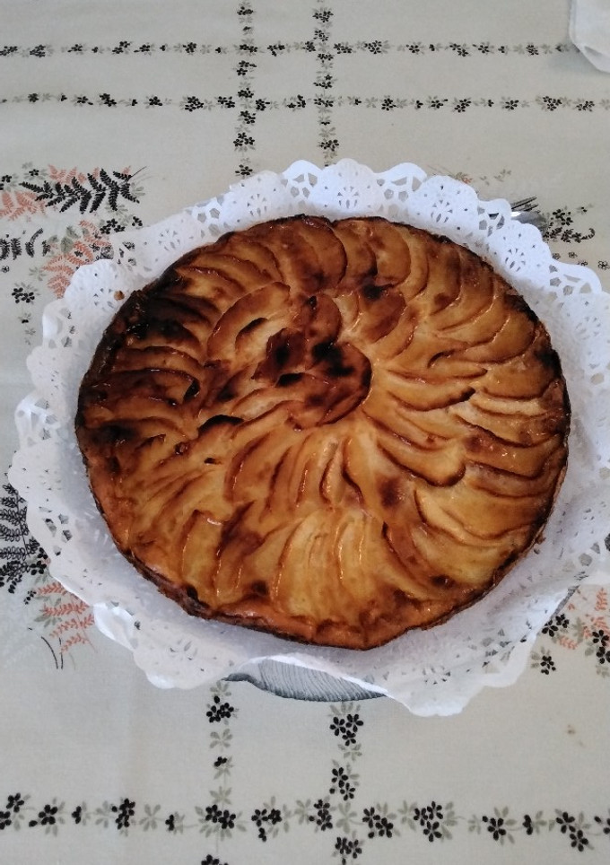 Una foto de Tarta de manzana
