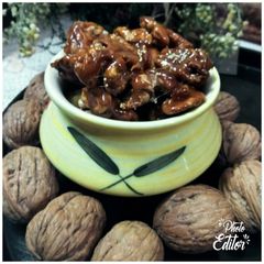 A picture of Jaggery walnuts.