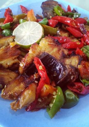 Foto resep Geprek Pedas Ikan Cucut Asap ❣️
