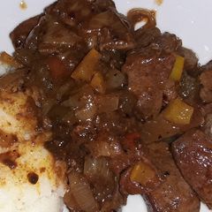 A picture of Lamb liver.