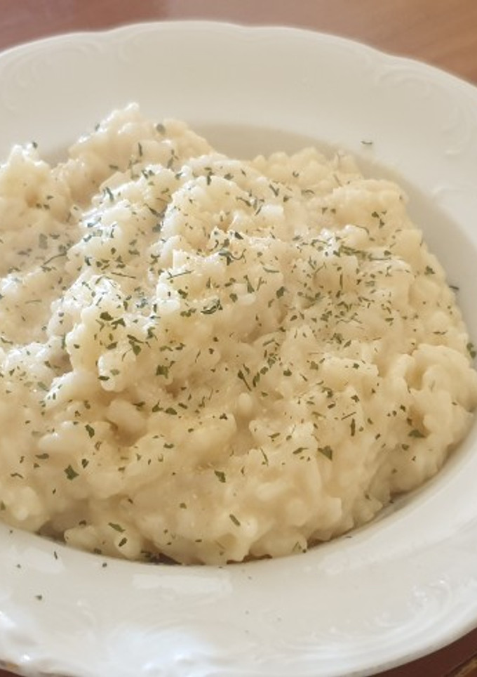 Una foto de Arroz de queso