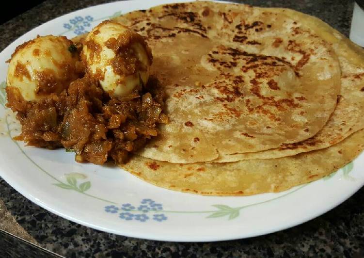 Easy egg and onion fry masala