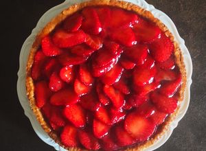 Foto di Crostata di Fragole con Confettura di Fragole