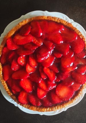 Foto di Crostata di Fragole con Confettura di Fragole