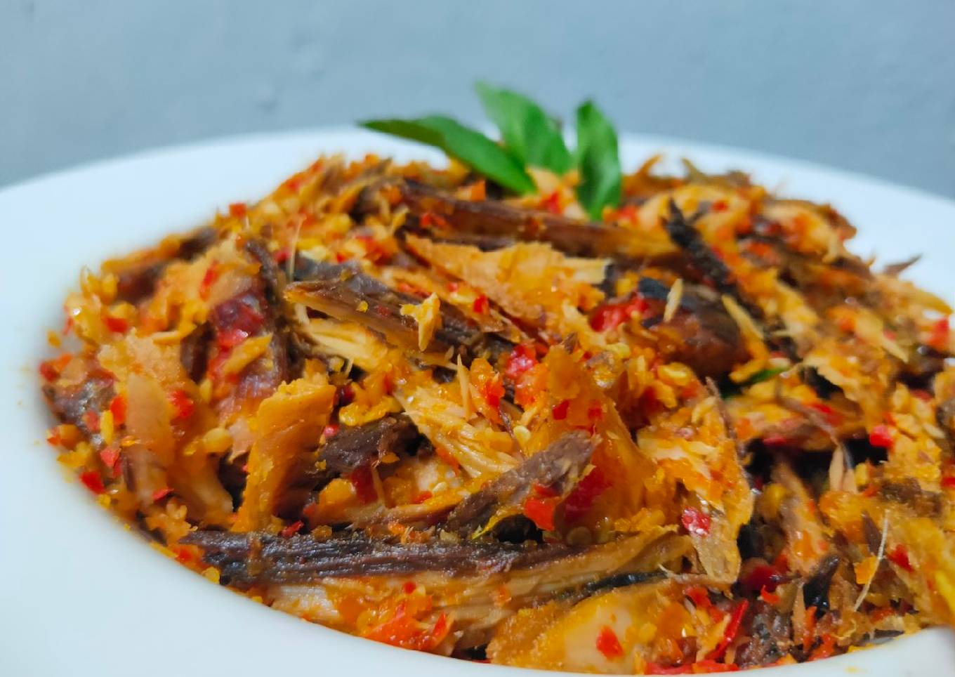 Tongkol Suir Pedas Balado