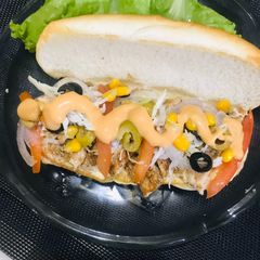 A picture of Subway style Sandwich(long sub).