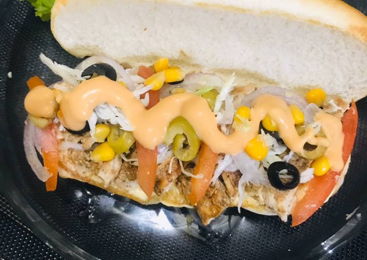 Subway style Sandwich(long sub)
