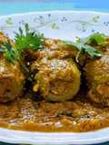Niramish Potol er Dolma/ Stuffed pointed Gourds with Cottage Cheese (bengali veg sabzi)