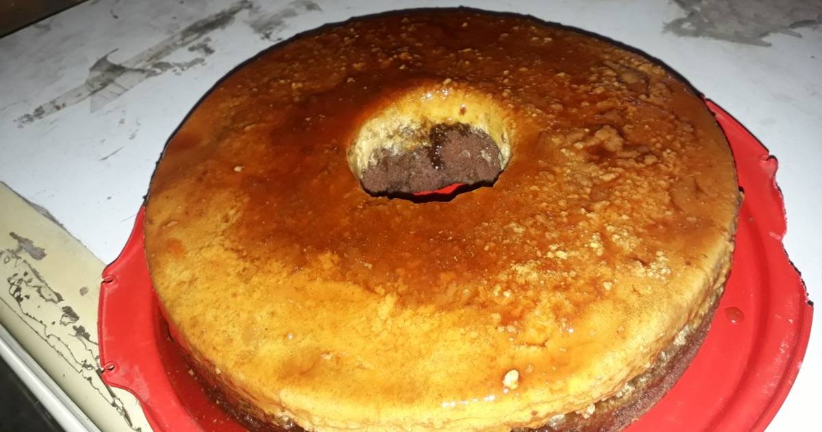 Chocoflan, la auténtica tarta imposible de resultado mágico