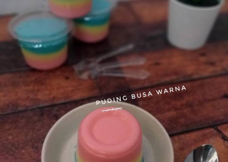 Puding Busa Warna