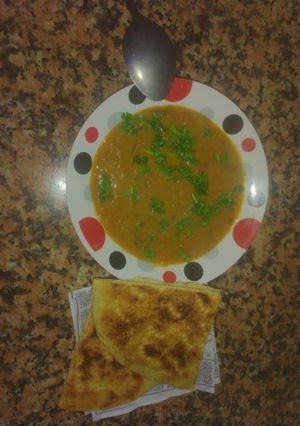 صورة لوصفة شوربة عدس 🥣