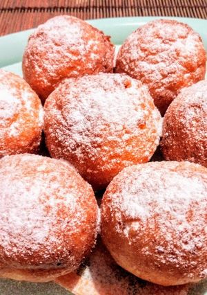 Habkönnyű vaníliás túrófánk recept fotója