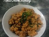 Tumis oncom kemangi