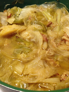 A picture of Fried cabbage.