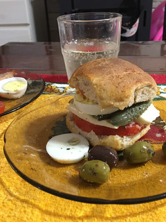 Una foto de Sándwich, pan de pizza