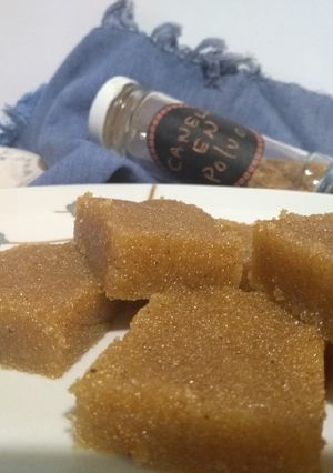 Una foto de Halva de sémola