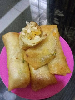 Foto resep Lumpia ayam sayur