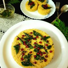 Instant Khaman Dhokla A picture of Instant Khaman Dhokla.