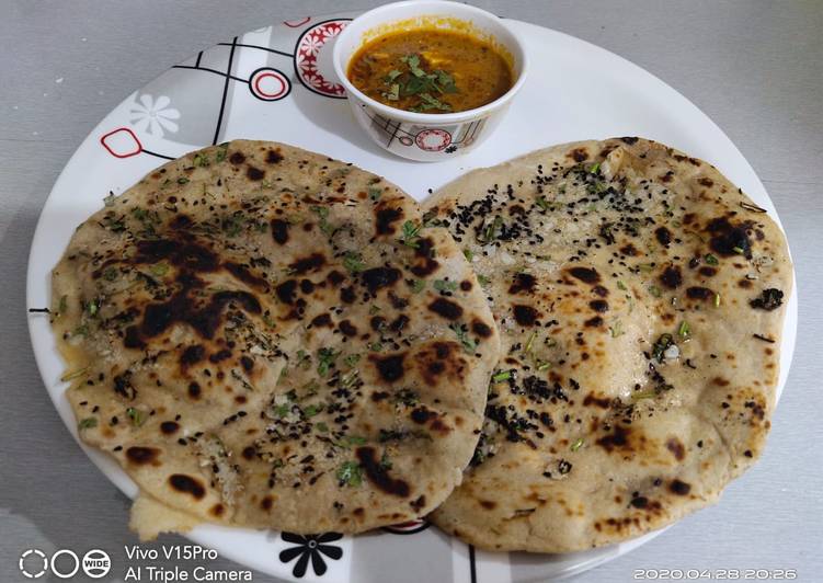 Wheat Garlic Naan