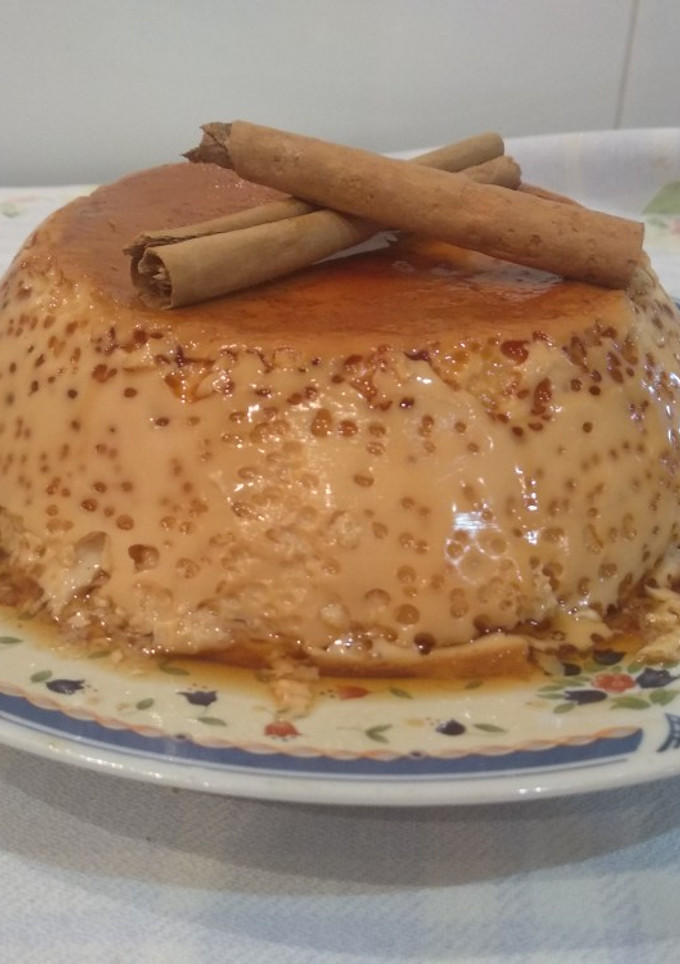 Una foto de Flan de huevo
