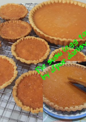 Foto resep Pie Susu (egg tart)-telur bebek