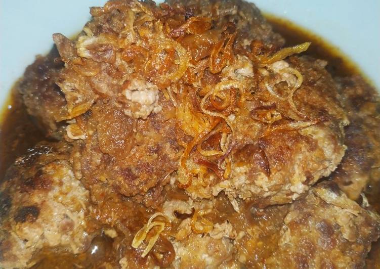 Bola-Bola daging *ala chefana*