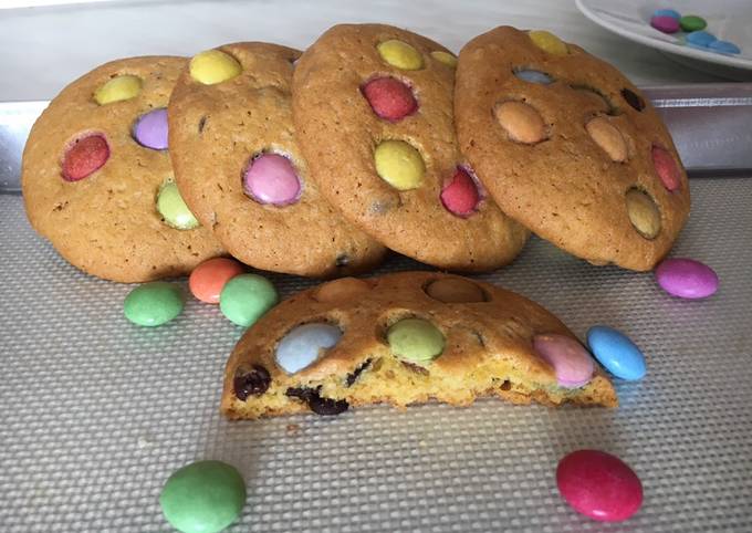 Cookies con smarties