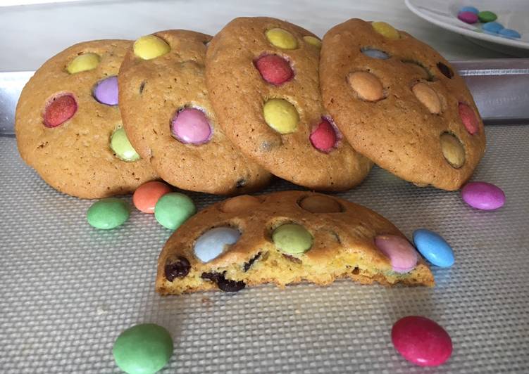 Cookies con smarties